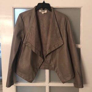Faux leather jacket